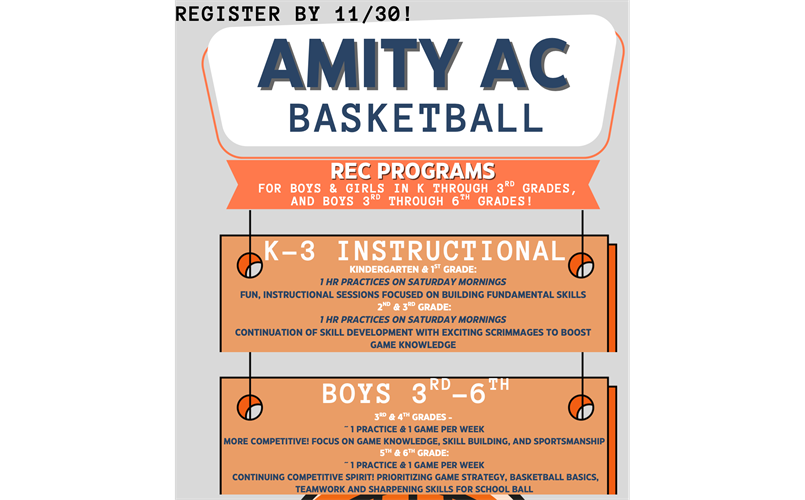 Amity AC K-6th Rec Programs